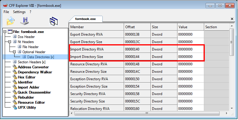 FormBook Malware Technical Analysis - CYFIRMA